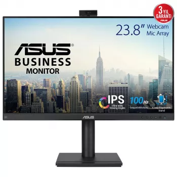 ASUS BE249QFK monitor 60.5 cm (23.8 colio) 1920 x 1080 pikselių Full HD LCD juodas
