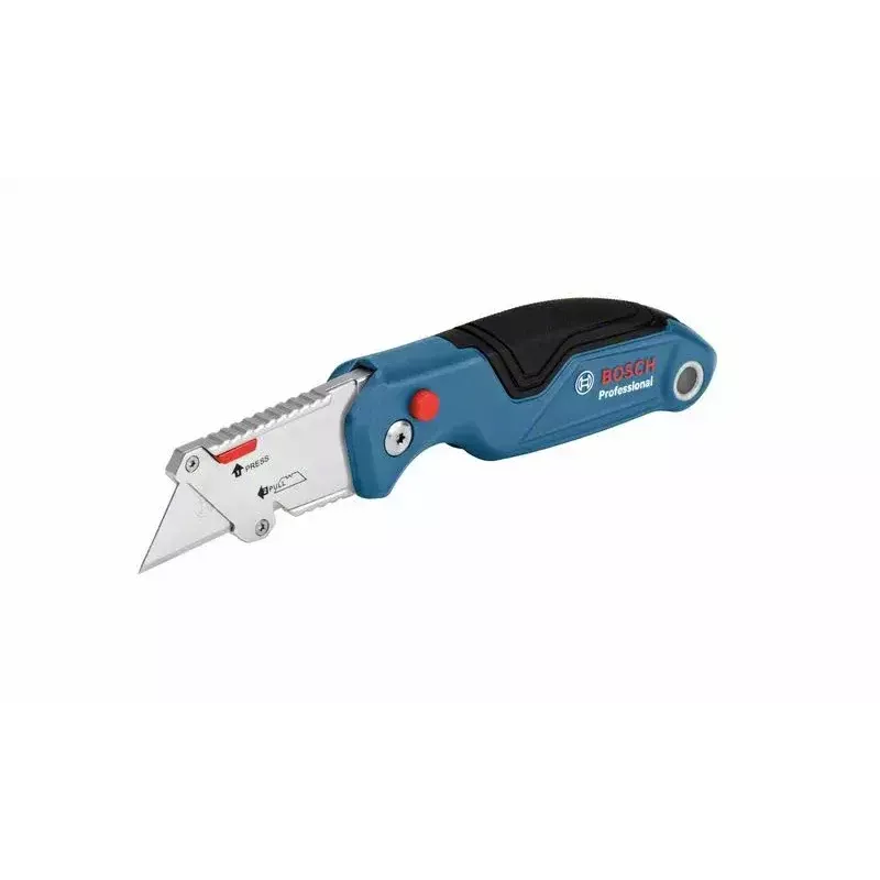 Bosch 1 600 A02 7M4 universalus peilis mėlynas, nerūdijantis plienas, sulankstomas ašmenų peilis