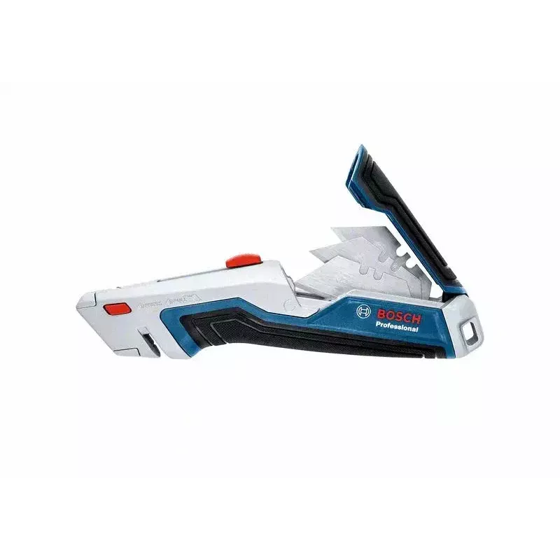 Bosch 1 600 A02 7M4 universalus peilis mėlynas, nerūdijantis plienas, sulankstomas ašmenų peilis