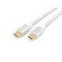 Equip USB 3.2 Gen 2 Type-C į C laidas, vyriškas/vyriškas, 0,5 m, 5A, sidabrinis, baltas