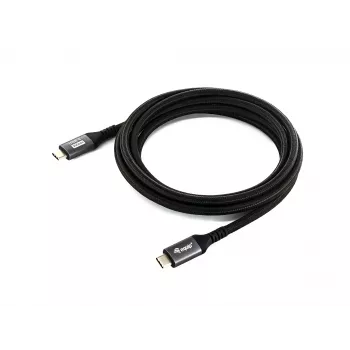Equip USB4 Gen 2x2 C į C laidas, vyriškas/vyriškas, 2,0 m, 4K/60Hz, 20Gbps, PD 100W