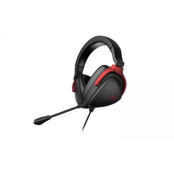 Ausinės ASUS ROG Delta S Core, laidinės, antgalvinės, žaidimams, juodos