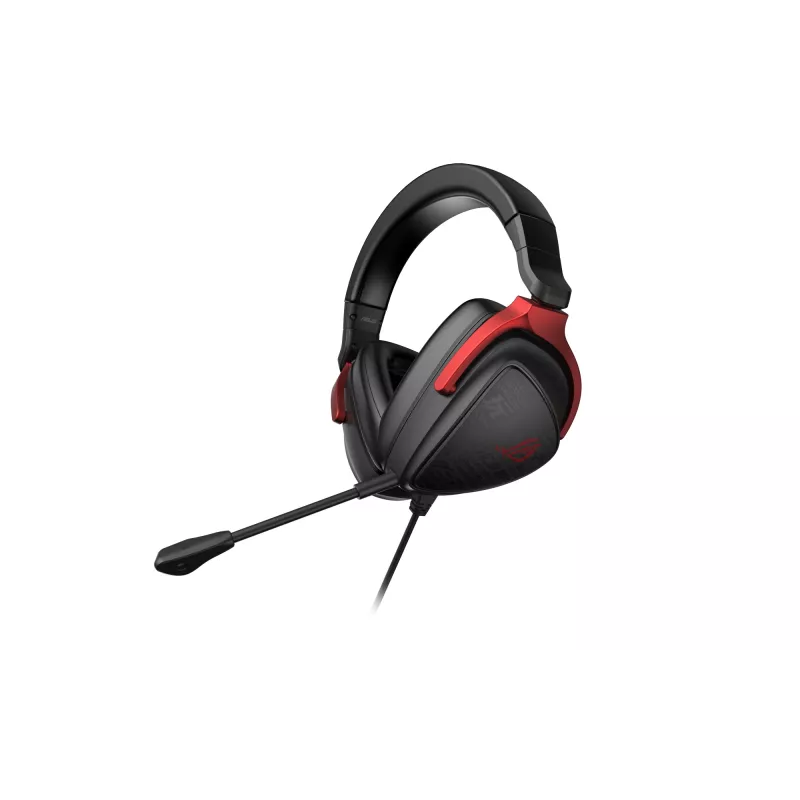 Ausinės ASUS ROG Delta S Core, laidinės, antgalvinės, žaidimams, juodos