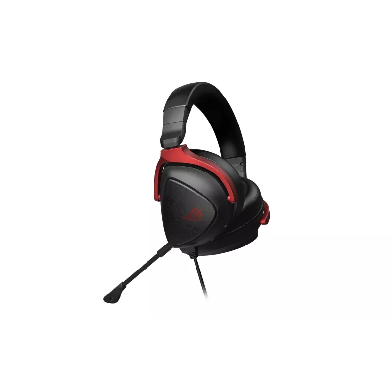 Ausinės ASUS ROG Delta S Core, laidinės, antgalvinės, žaidimams, juodos