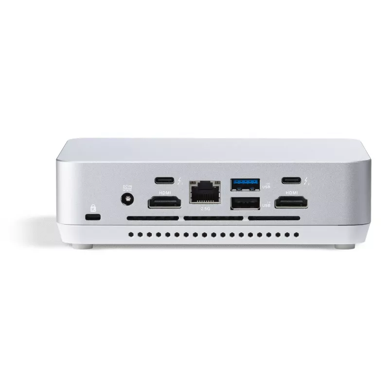 ASUS NUC 14 Pro+ RNUC14RVSU5068A2I Intel Core Ultra 5 125H 16 GB DDR5-SDRAM 512 GB SSD Windows 11 UCFF Mini PC sidabrinis