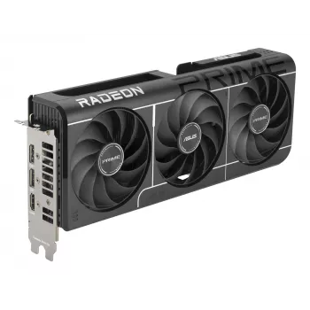 Vaizdo plokštė ASUS Prime Radeon RX 9060 XT 16 GB GDDR6, PCIe 5.0, 128 bitų, 3 ventiliatoriai, 2,5 lizdo