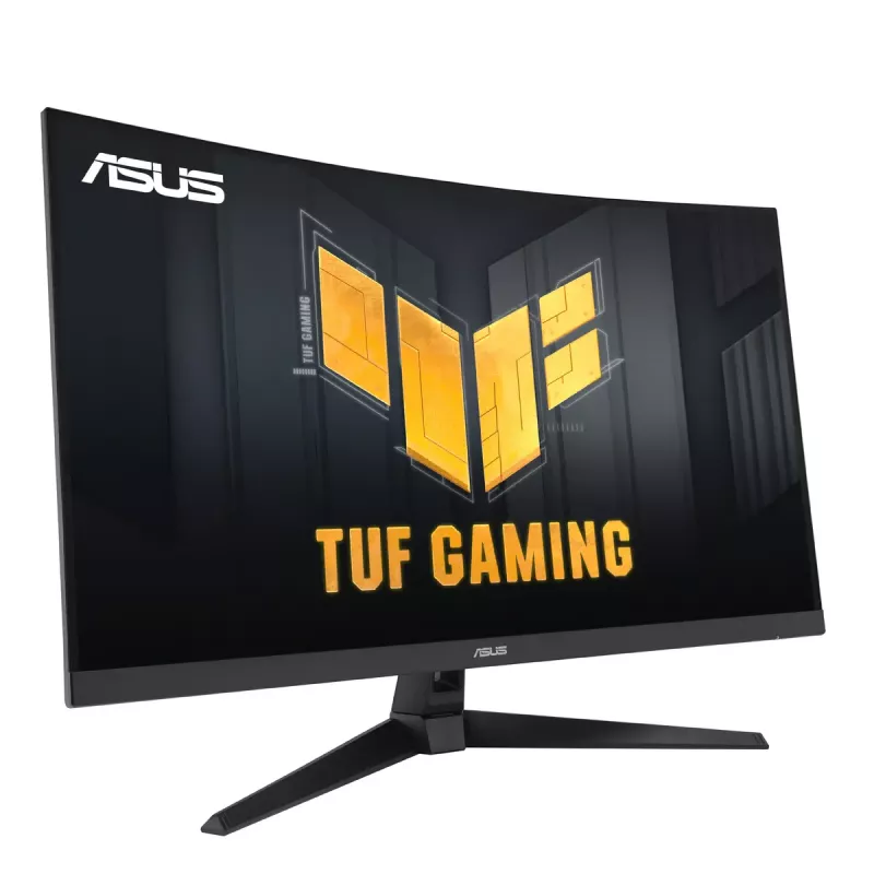 ASUS TUF Gaming VG32VQM5B 31,5 colio lenktas žaidimų monitorius, Full HD, 250 Hz, 0,5 ms