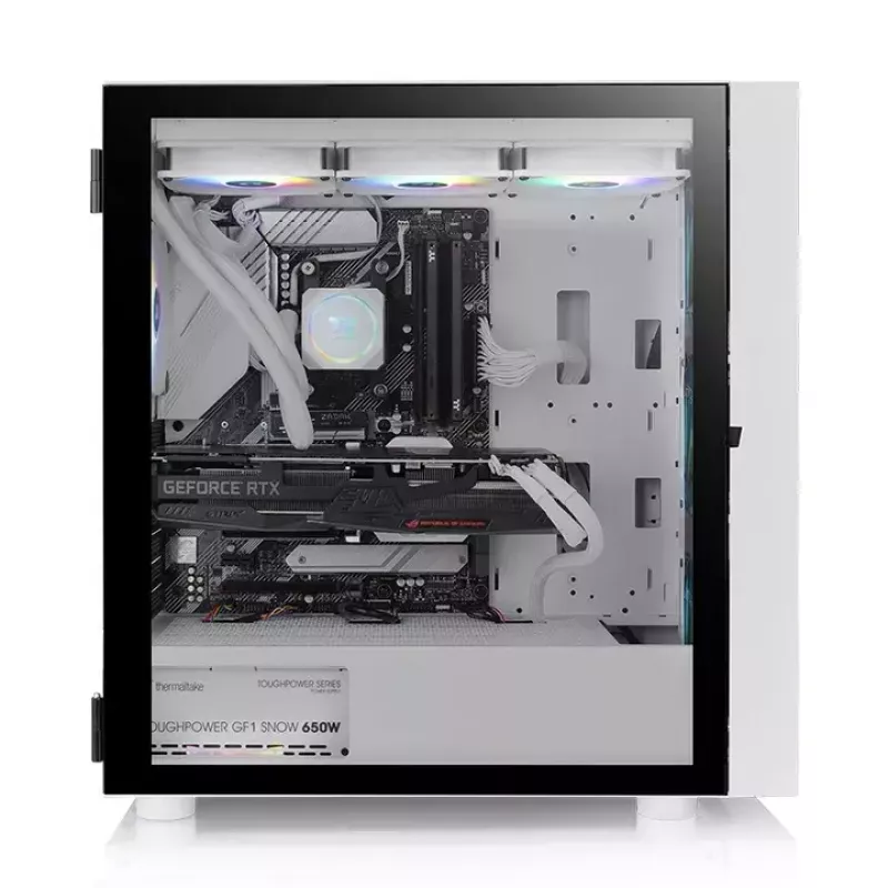 Korpusas Thermaltake H570 TG ARGB Midi Tower Baltas