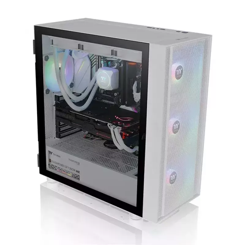 Korpusas Thermaltake H570 TG ARGB Midi Tower Baltas