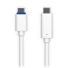 PoE adapteris UBIQUITI UACC-ADAPTER-POE-USBC — 48V įvestis, 5V 0,25A išvestis, kompaktiškas 30,4×30,4×95 mm, baltas