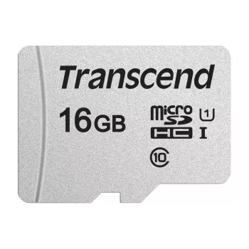 TRANSCEND Micro SDHC 300S 16GB UHS-I U1 be adapterio