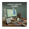 Logitech Pebble 2 Combo belaidė klaviatūra ir pelė rožiniai QWERTY