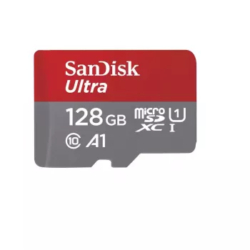 SanDisk 128GB MicroSDXC UHS-I Class 10 SDSQUAB-128G-GN6FA atminties kortelė