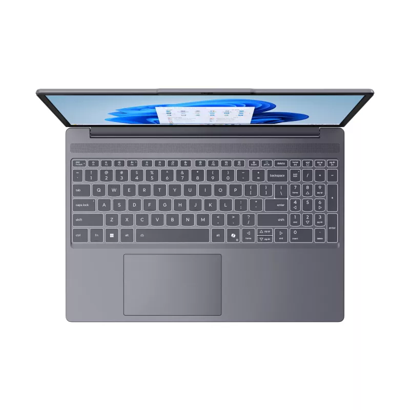 Nešiojamas kompiuteris Lenovo IdeaPad Slim 3 15IRH10 Intel® Core™ i5-13420H 15.3 colio WUXGA 16 GB DDR5 1 TB SSD Wi-Fi 7 Windows 11 Home pilka