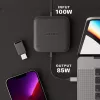 Targus HD USB4 Mobile Dock, juodas, laidinis