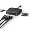 Targus HD USB4 Mobile Dock, juodas, laidinis