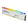 Kingston FURY Beast 32GB 6000MT/s DDR5 CL36 DIMM (2x16GB) Baltas RGB EXPO