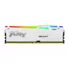 Kingston FURY Beast 32GB 6000MT/s DDR5 CL36 DIMM (2x16GB) Baltas RGB EXPO