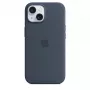 Dangtelis Apple iPhone 15 Silikoninis su MagSafe Storm Blue