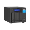 QNAP TVS-H474 NAS bokštinis Intel® Pentium® G7400 8 GB DDR4 0 TB QuTS hero Juoda