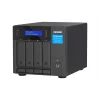 QNAP TVS-H474 NAS bokštinis Intel® Pentium® G7400 8 GB DDR4 0 TB QuTS hero Juoda