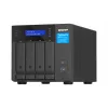 QNAP TVS-H474 NAS bokštinis Intel® Pentium® G7400 8 GB DDR4 0 TB QuTS hero Juoda