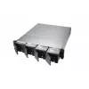 QNAP TS-H1886XU-RP-R2 NAS Rack (3U) Intel® Xeon® D D-1622 32 GB DDR4 0 TB QuTS hero Juoda, Pilka