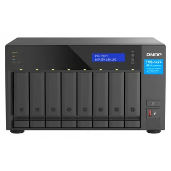 QNAP TVS-H874T-I7-32G NAS / saugojimo serveris bokštinis Intel® Core™ i7 32 GB DDR4 0 TB QNAP QTS Juoda