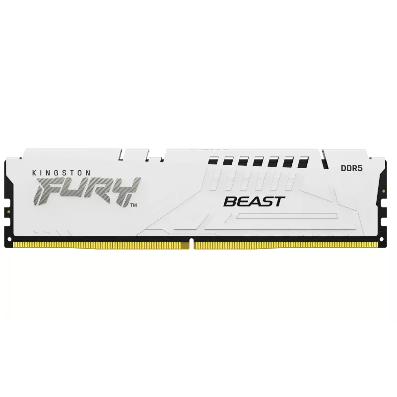 Kingston Technology FURY Beast 32GB 6000MT/s DDR5 CL30 DIMM (2 rinkinys) Baltas EXPO