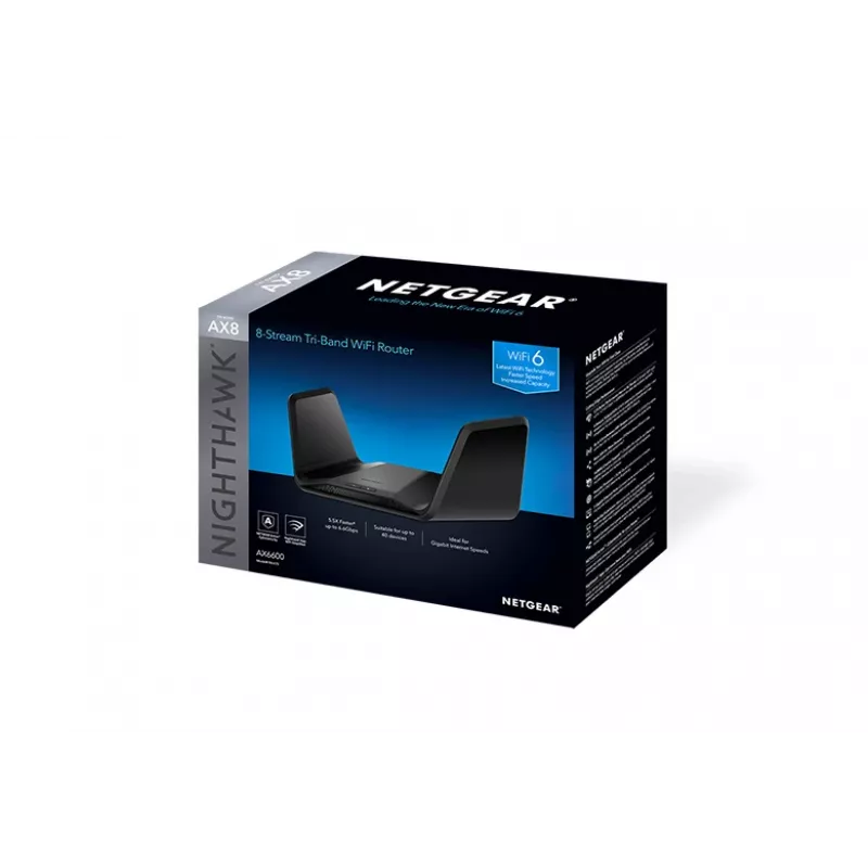 Stalinis maršrutizatorius NETGEAR Nighthawk RAX70 Tri-band Wi-Fi 6