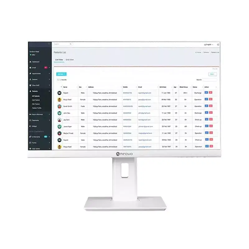 AG Neovo ME-2701 klinikinis peržiūros monitorius 27 colių Full HD LCD baltas