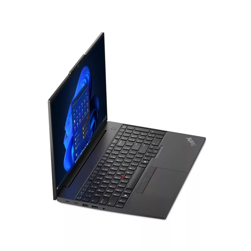 Nešiojamas kompiuteris Lenovo ThinkPad E16 Gen 2 (AMD) AMD Ryzen™ 5 7535HS 40,6 cm (16 inch) WUXGA 32 GB DDR5-SDRAM 1 TB SSD Wi-Fi 6E (802.11ax) Windows 11 Pro juodas