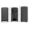 be quiet! Silent Base 601 Window Midi Tower Juodas