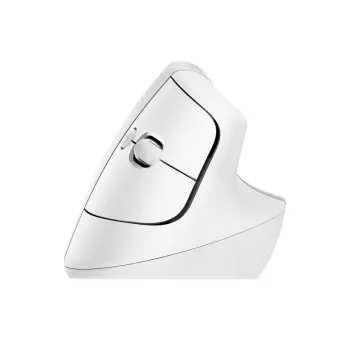 LOGITECH belaidė vertikali pelė Lift for Business, dešinei rankai, baltos spalvos
