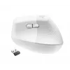 LOGITECH belaidė vertikali pelė Lift for Business, dešinei rankai, baltos spalvos