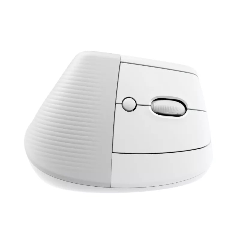 LOGITECH belaidė vertikali pelė Lift for Business, dešinei rankai, baltos spalvos