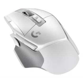 LOGITECH G502 X Lightspeed belaidė žaidimų pelė balta/Core
