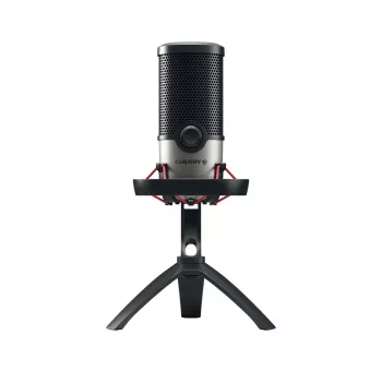 Stalinis mikrofonas CHERRY UM 6.0 ADVANCED, juodas, sidabrinis