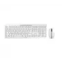 CHERRY Stream Desktop Recharge belaidis klaviatūros ir pelės rinkinys QWERTY anglų pilka