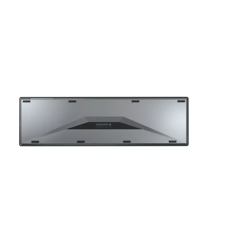 CHERRY DW 9500 SLIM belaidis klaviatūros ir pelės rinkinys RF Wireless + Bluetooth QWERTY anglų juoda, pilka