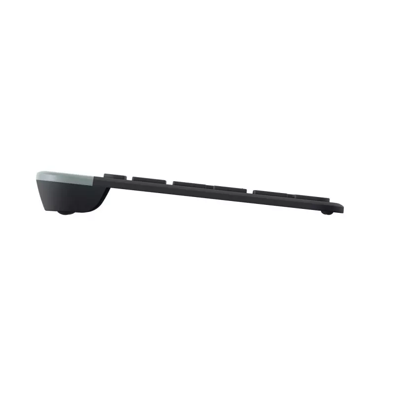 LOGITECH belaidė kompaktiška klaviatūra ir pelė MK470, grafito spalvos, AZERTY belgų išdėstymas