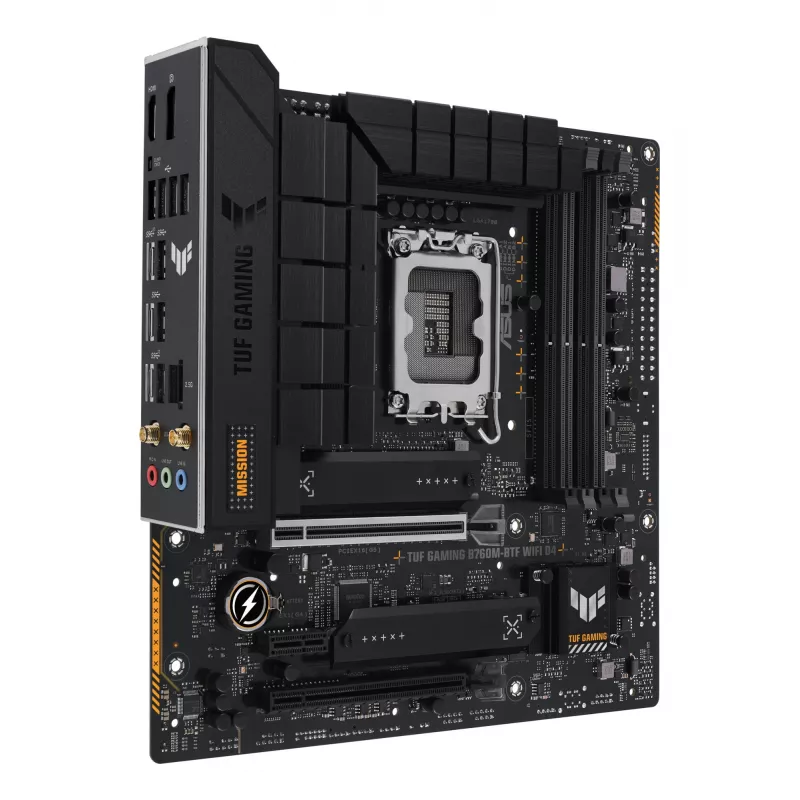 ASUS TUF GAMING B760M-BTF WIFI D4 Intel B760 LGA 1700 micro ATX pagrindinė plokštė