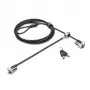 Kensington NanoSaver Keyed Dual Head Laptop Lock, 1.8 m, raktinis, anglinis plienas, juoda, nerūdijantis plienas
