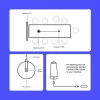 Konferencinis mikrofonas Owl Labs Expansion Mic EXM100-1000 kardioidinis laidinis