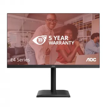 AOC E4 U27E4CV monitorius 68.6 cm (27 colių) 3840 x 2160 pikselių 4K Ultra HD LED juodas