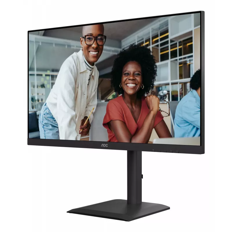 AOC E4 U27E4CV monitorius 68.6 cm (27 colių) 3840 x 2160 pikselių 4K Ultra HD LED juodas