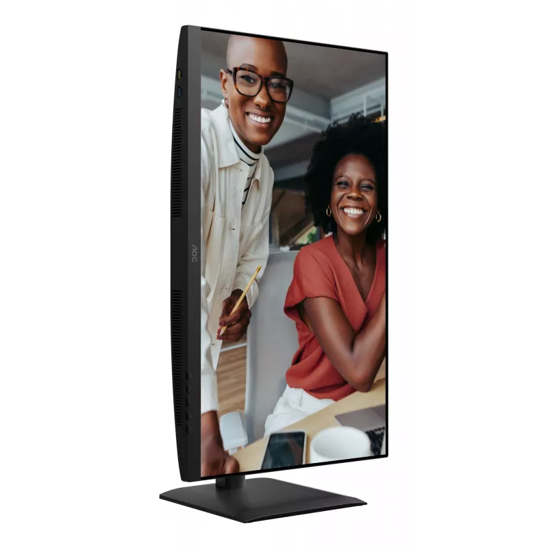 AOC E4 U27E4CV monitorius 68.6 cm (27 colių) 3840 x 2160 pikselių 4K Ultra HD LED juodas