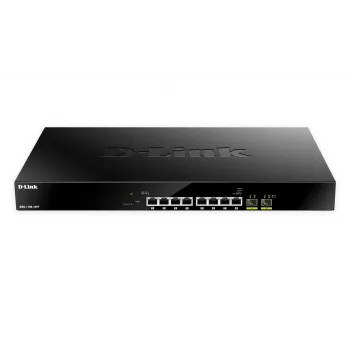 D-Link 10-Portų Multi-Gigabit PoE+ Smart Managed Switch, valdomas, L2, 2.5G Ethernet (100/1000/2500), Power over Ethernet (PoE), montavimas į stelažą, 1U