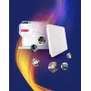 D-Link DAP-X3060OU AX3000 Wi-Fi 6 Dual-Band PoE Lauko prieigos taškas, 2,4 GHz, 5 GHz, 3000 Mbit/s, 64-bit WEP, 128-bit WEP, SSID, WEP, WPA, WPA2, WPA3, 10,100,1000,2500 Mbit/s