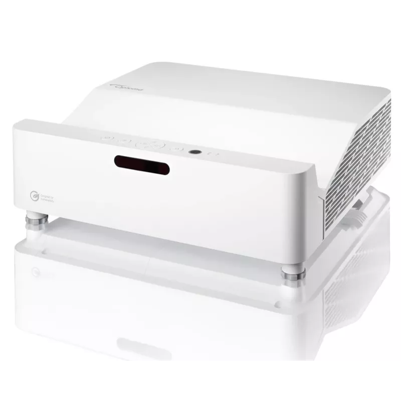 Optoma ZH430UST DLP lazerinis projektorius su itin trumpo nuotolio objektyvu, Full HD 1920x1080, 4000 lm, 3D, baltas